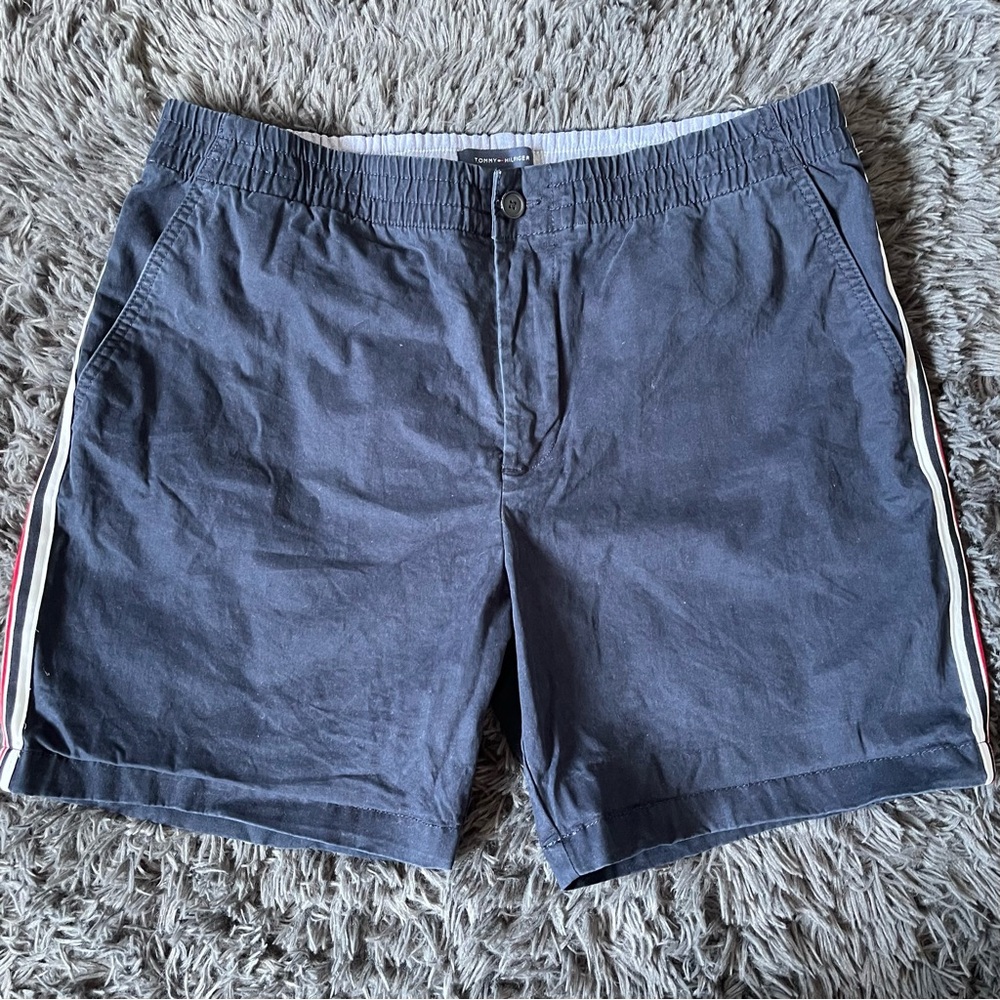 Tommy Hilfiger Navy Blue Casual Summer Shorts